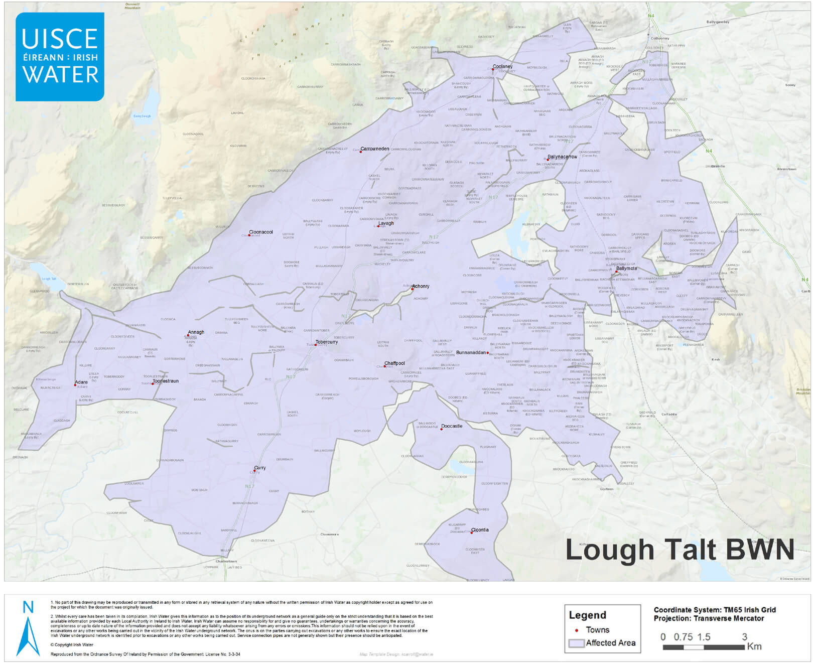Boil Notice - Lough Talt Water Supply