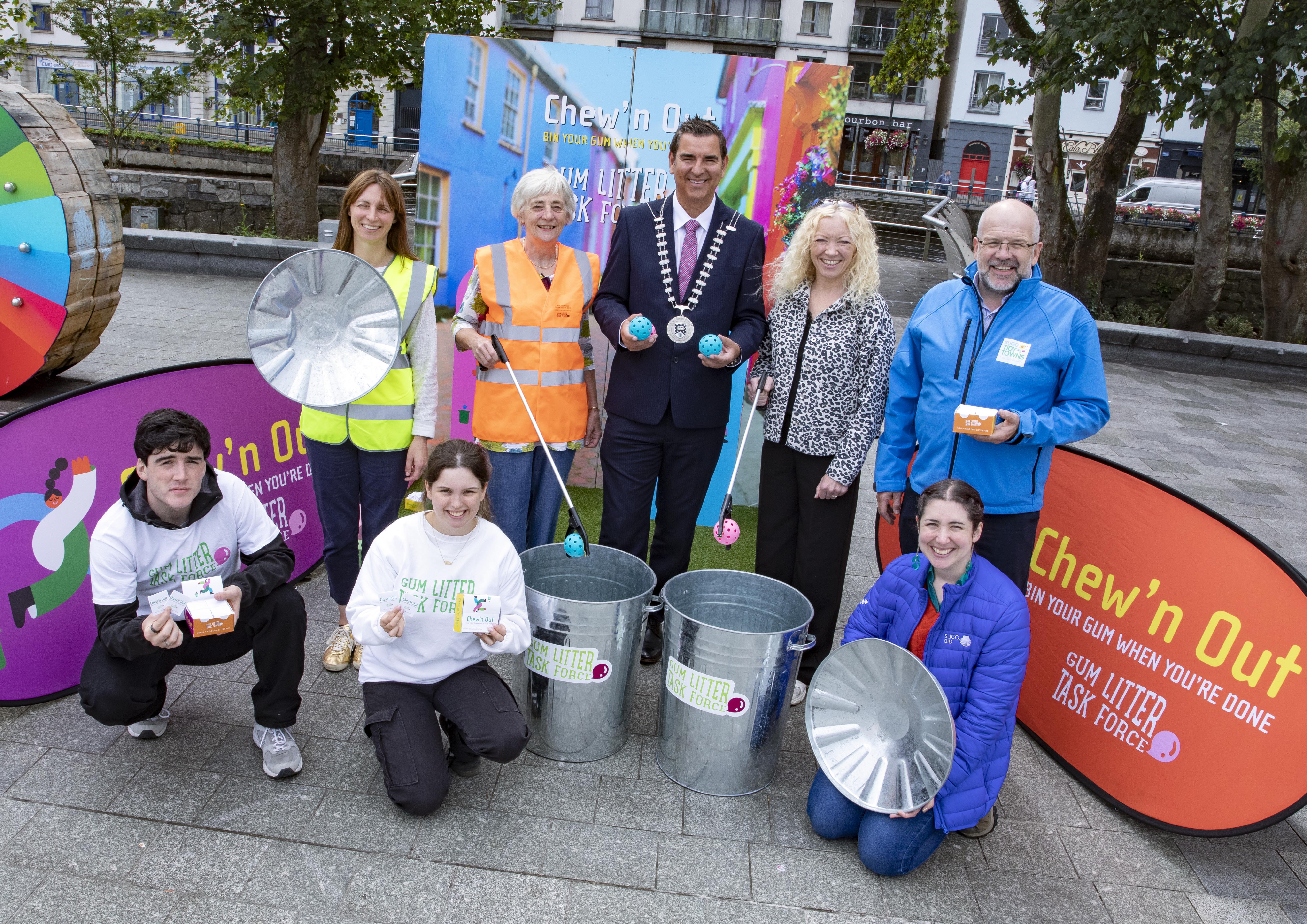 Roadshow in Sligo highlights gum littering issue on our streets
