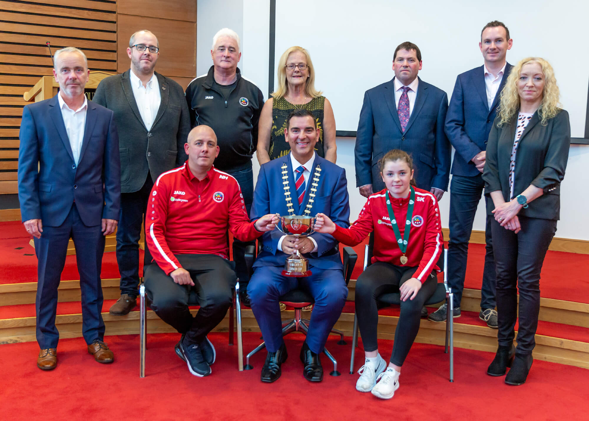 Cathaoirleach honours Gaynor Cup Champions Photo 1