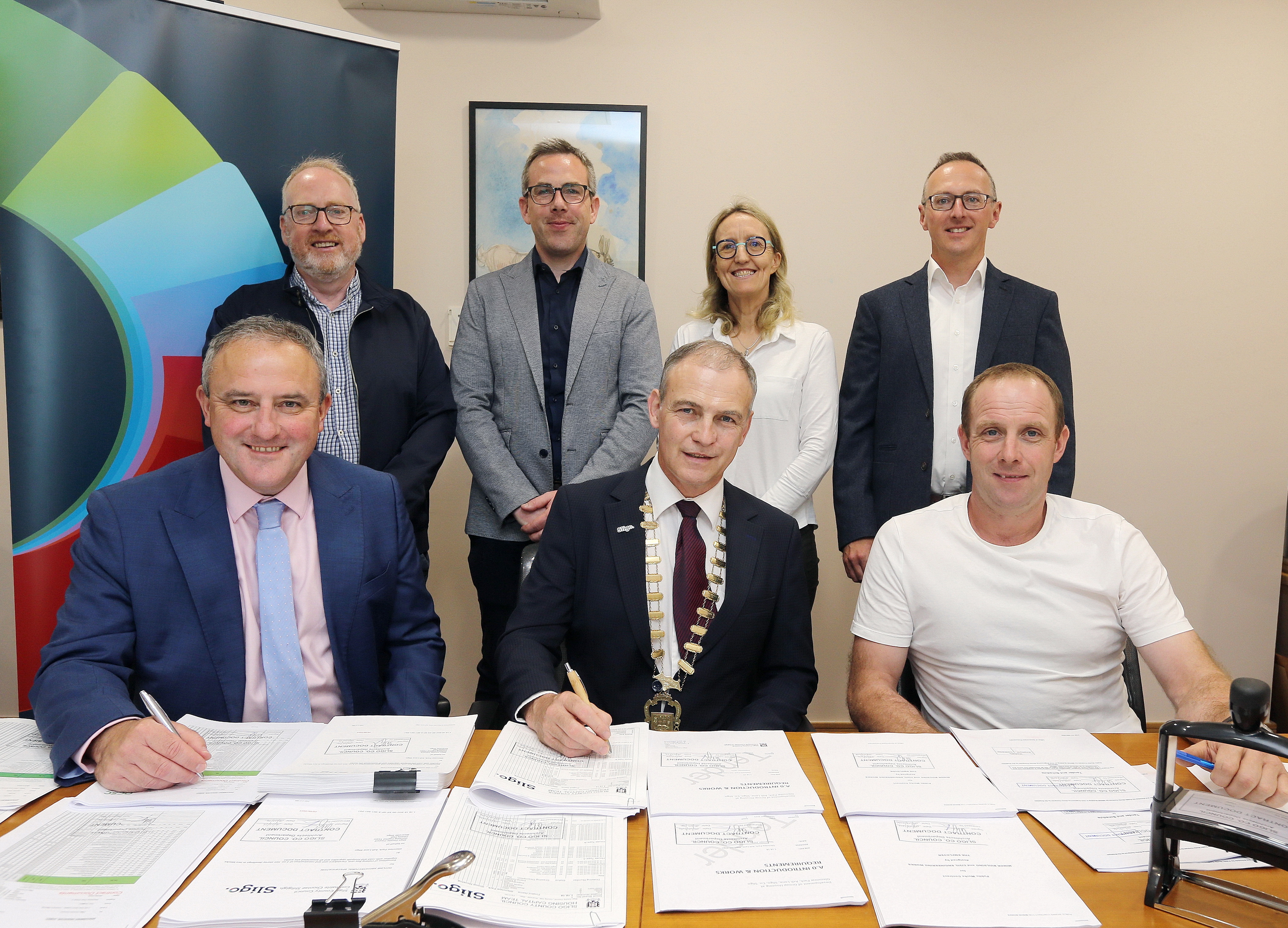 Contract Signing for Housing at Glenview Park