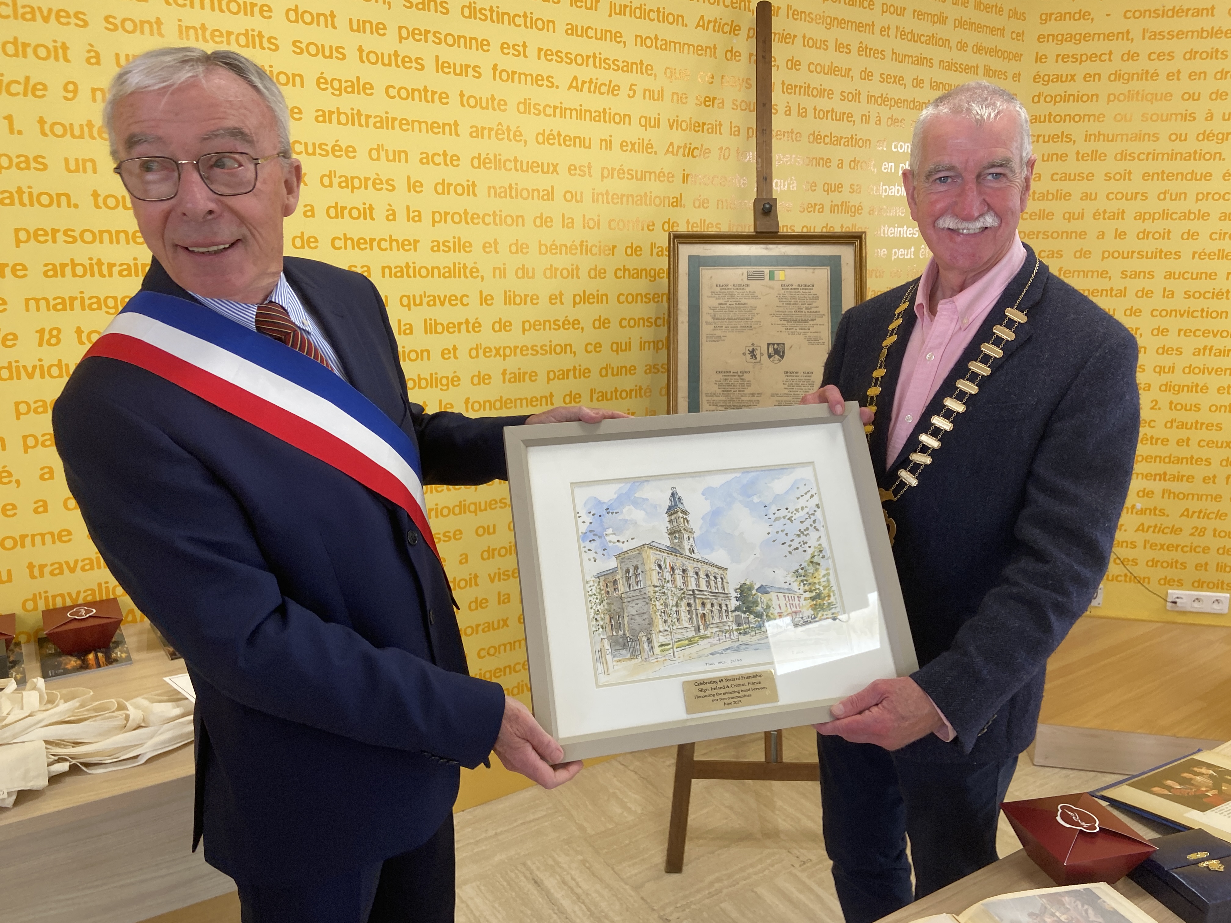 Sligo and Crozon Celebrate 45 Years of Friendship and Town Twinning