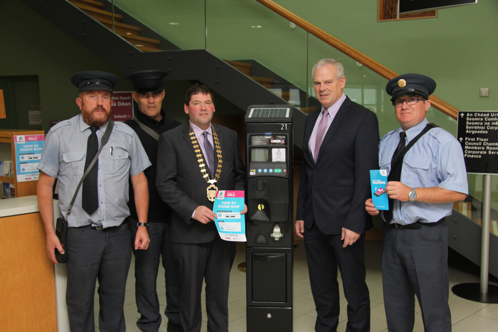 Sligo County Council introduce cashless parking payments