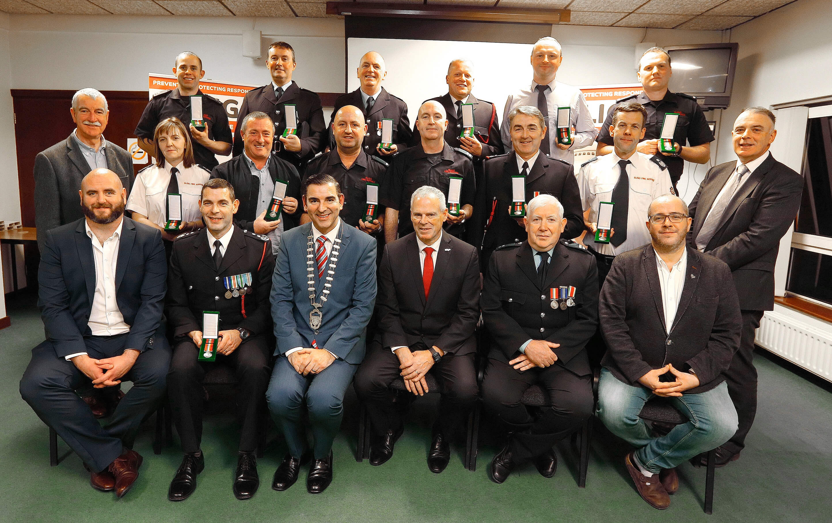 Fire Service Personnel Honoured