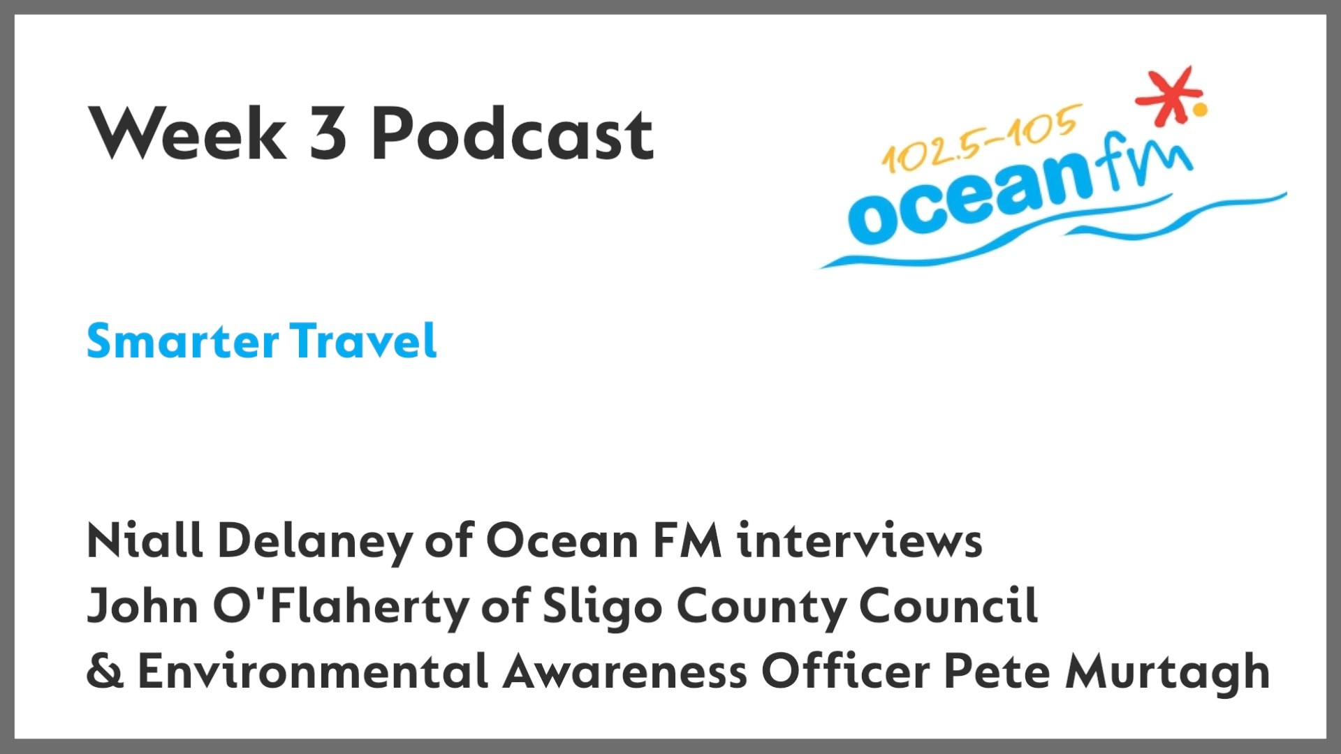 Smarter Travel interview on Ocean FM
